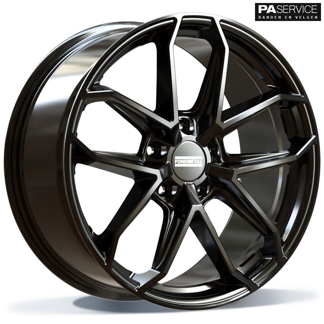 Nieuw 20/21 inch glossy Black Fondmetal Porsche 911 breedset, Auto-onderdelen, Banden en Velgen, -, -, Banden en Velgen, Nieuw