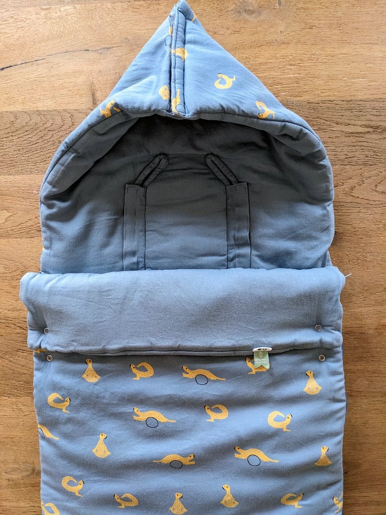Chancelière pour poussette Trixie Whippy Weasel, Enlèvement, Utilisé, Autres marques, Couverture pieds