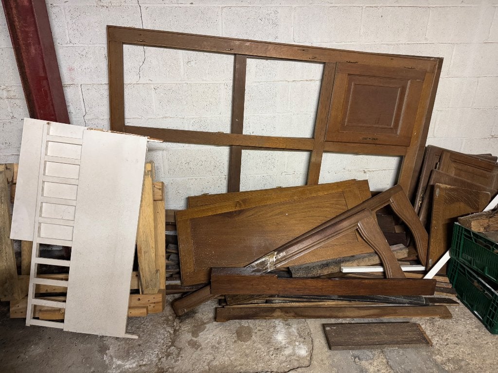Hout, Doe-het-zelf en Bouw, Ophalen, Gebruikt