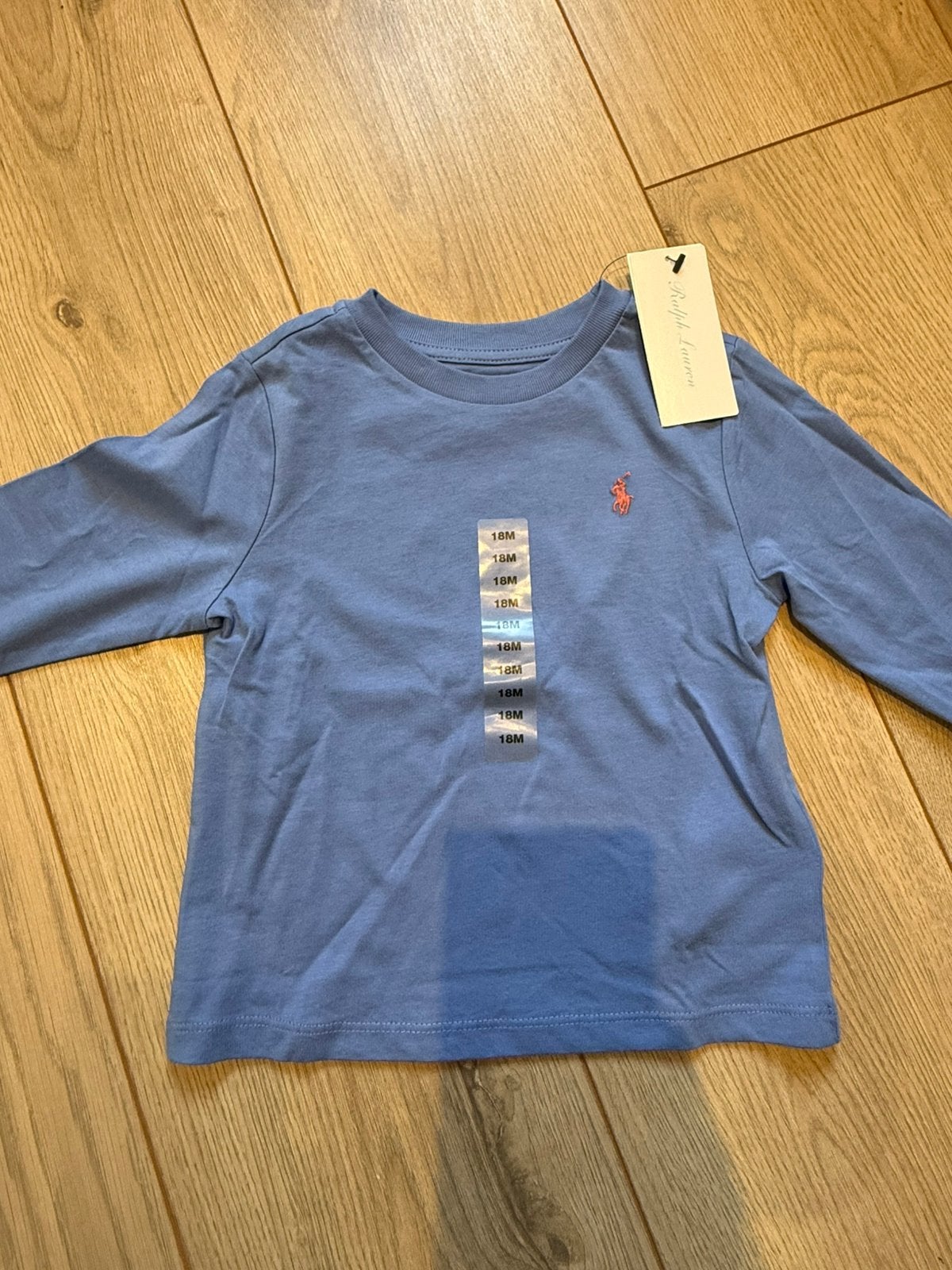 Longsleeve Ralph Lauren | nooit gedragen | 18 maanden, Kinderen en Baby's, Verzenden, Nieuw, Jongetje, Shirtje of Longsleeve