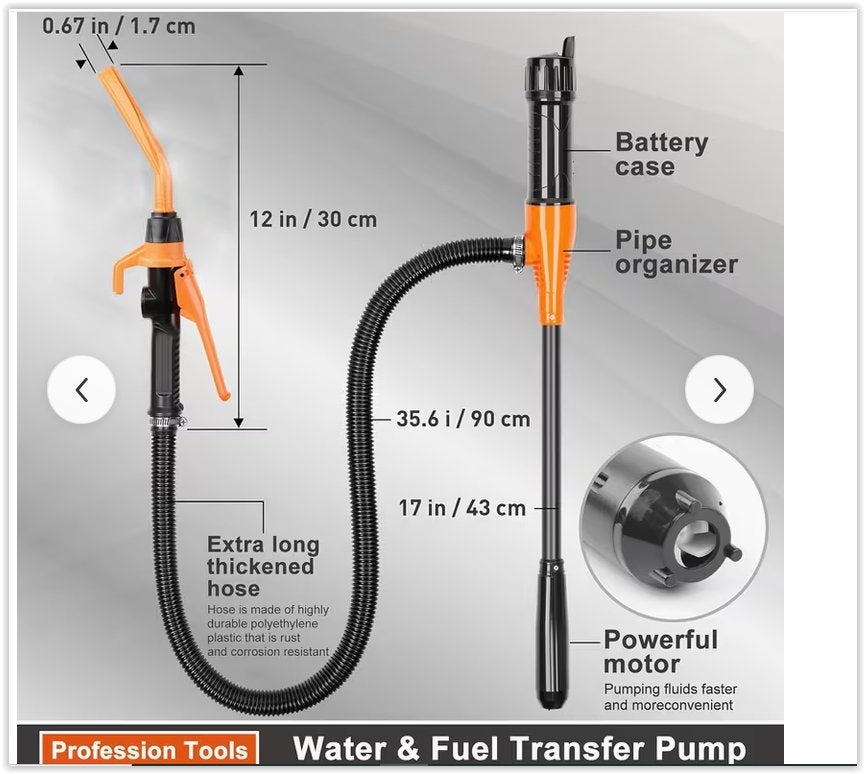 Pompe de transfert de carburant, pompe électrique pour bidon, Enlèvement ou Envoi, Neuf