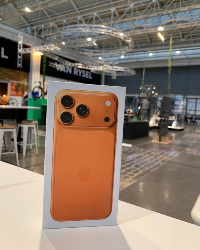 Iphone 17 pro max couleur orange cosmique, Télécoms, Enlèvement ou Envoi, Neuf