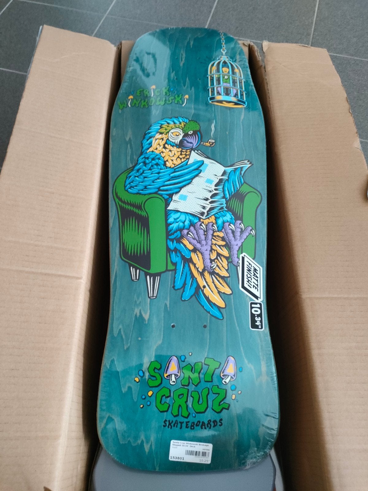 Santa Cruz deck, Ophalen
