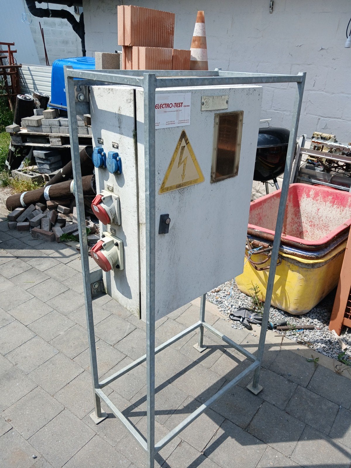 Werfkast 400V / 63A, Doe-het-zelf en Bouw, Elektriciteit en Kabels, Ophalen, Stopcontact