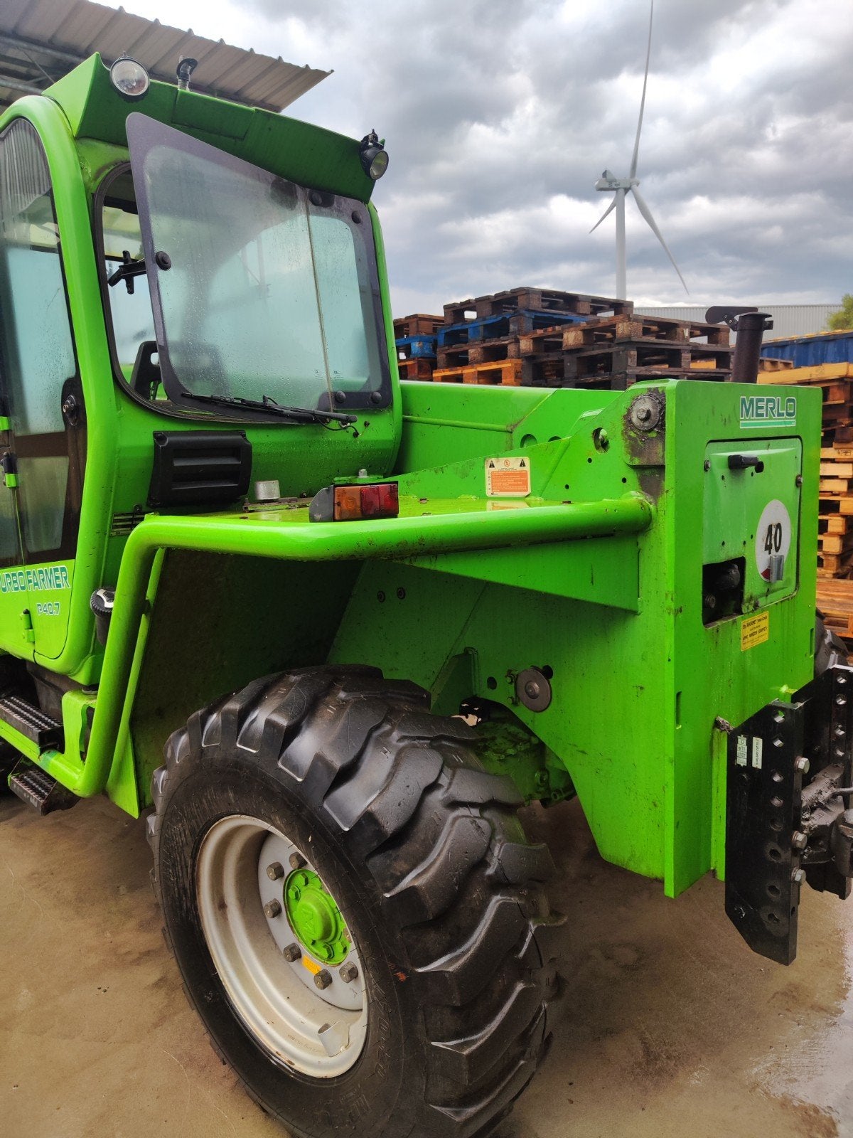 merlot p40 , 2700 heures  de 2008, Articles professionnels, Enlèvement