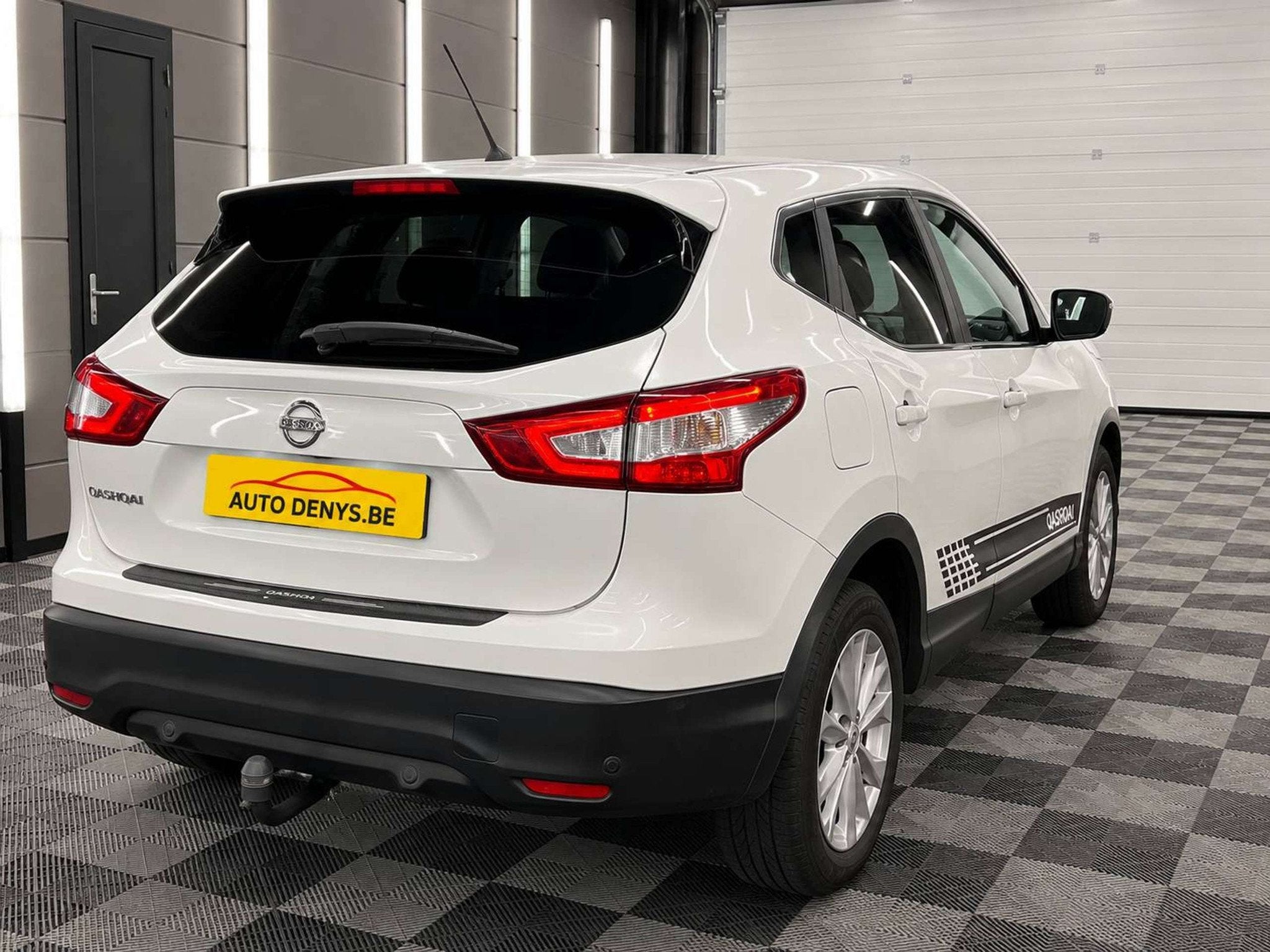 Nissan Qashqai 1.2 benzine bj2014 eur5 151127km, Auto's, Gebruikt, 115 pk, 4 cilinders, Wit