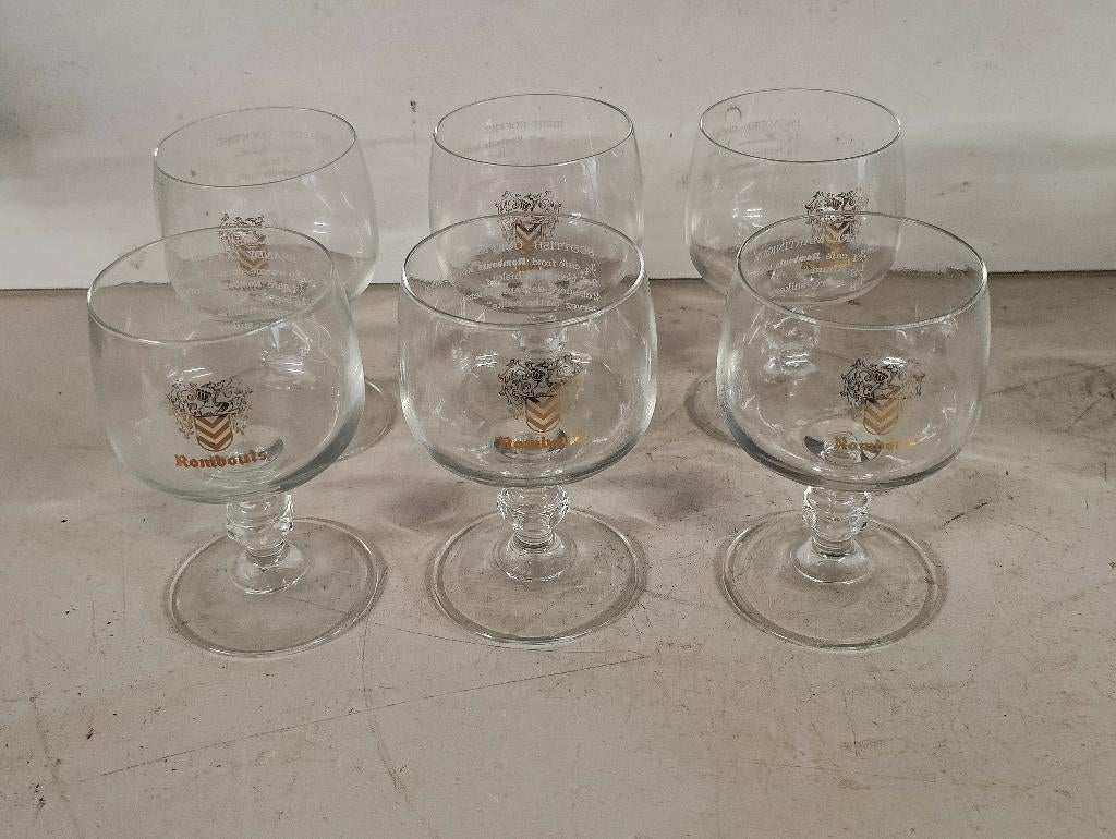 Set van 6 Rombouts Irish Coffee glazen, Enlèvement ou Envoi, Comme neuf