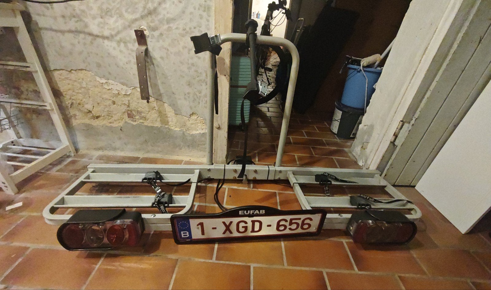 Porte velo, Enlèvement