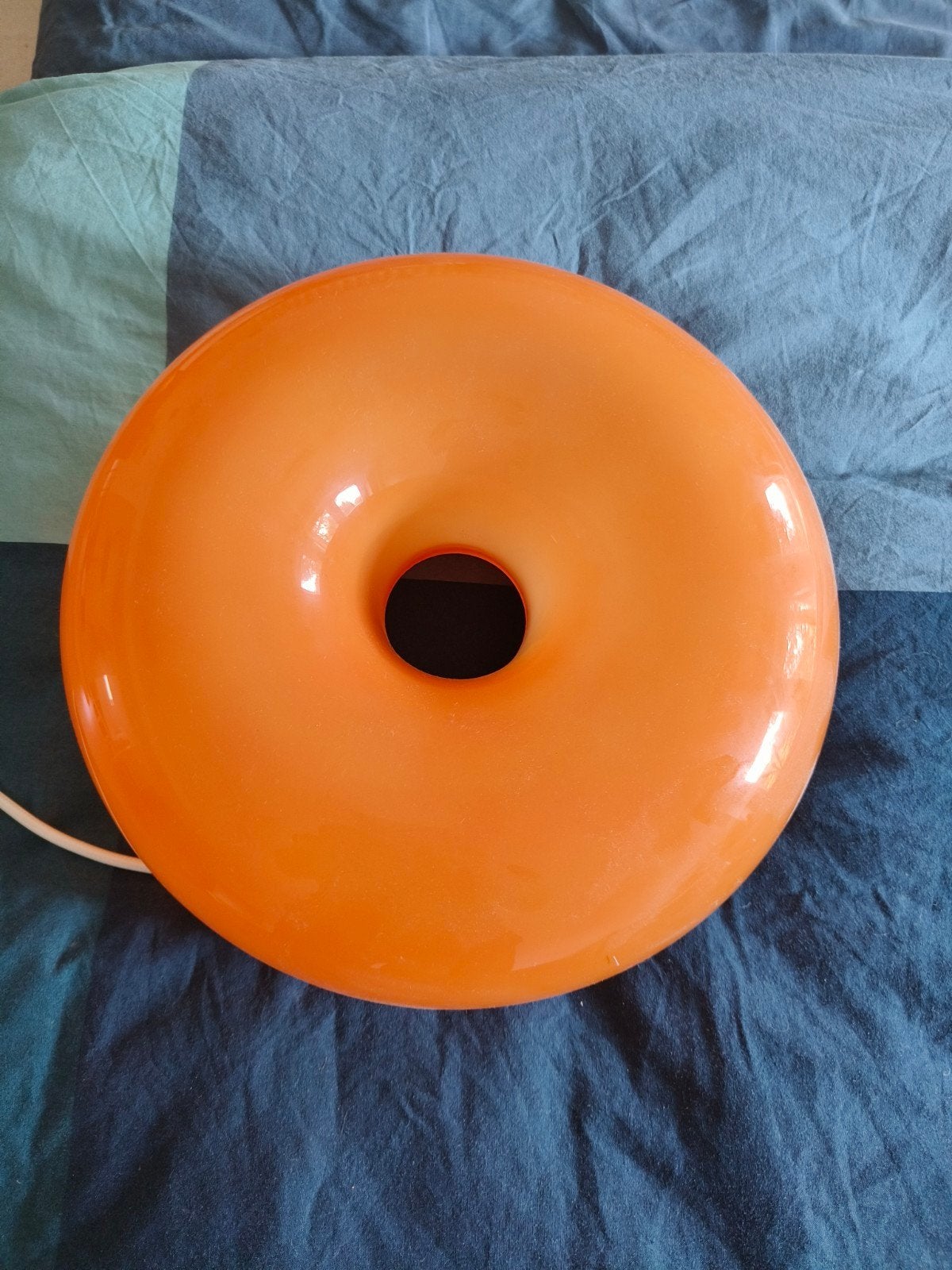 Ikea VARMBLIXT donut sfeer lamp, Ophalen, Zo goed als nieuw, IKEA