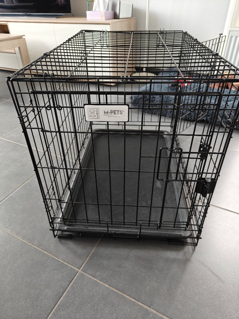 Puppy Bench Medium maat M- pets opvouwbaar, Dieren en Toebehoren, Ophalen, Zo goed als nieuw