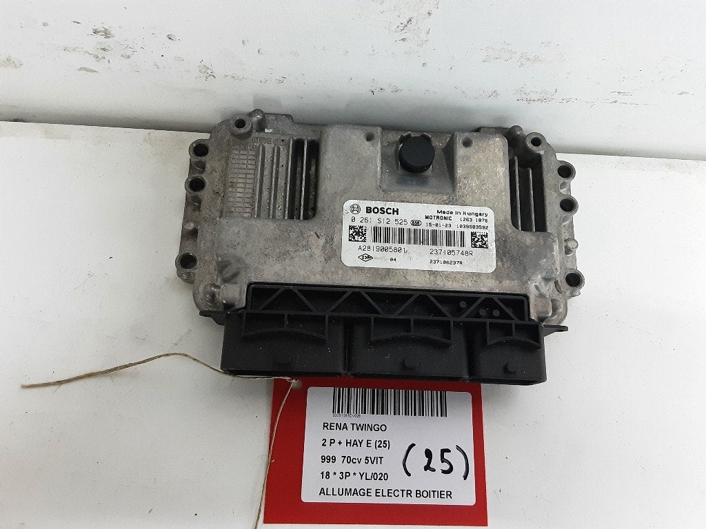 ONTSTEKINGSMODULE Renault Twingo III (AH) (237105748R), Gebruikt, Renault, Mevr. I. Hauben, Rue de l'Espoir 34 34
4030  GRIVEGNÉE, BE