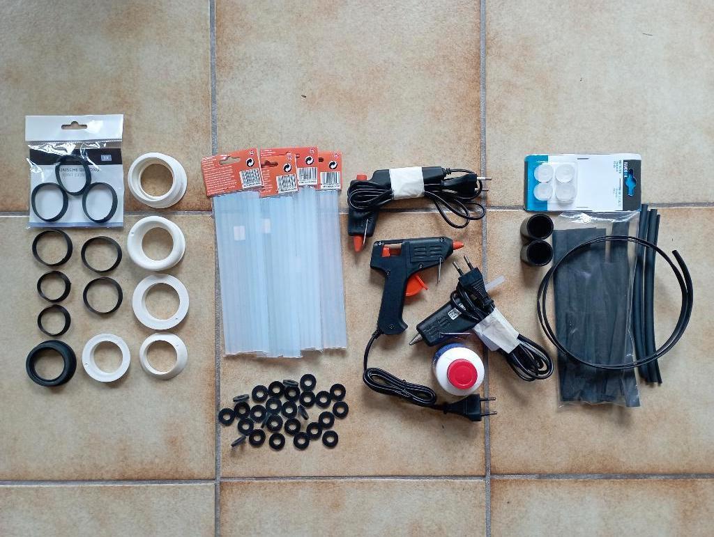 Knutselmateriaal, Hobby en Vrije tijd, Knutselen, Ophalen, Rubber, Knutselmateriaal