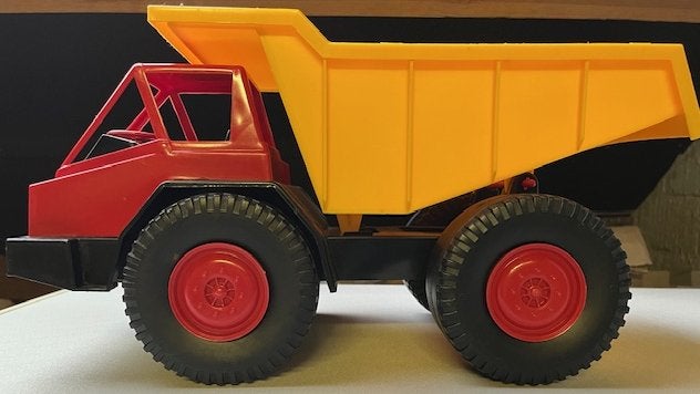 Speelgoed vrachtwagen, Ophalen, Zo goed als nieuw