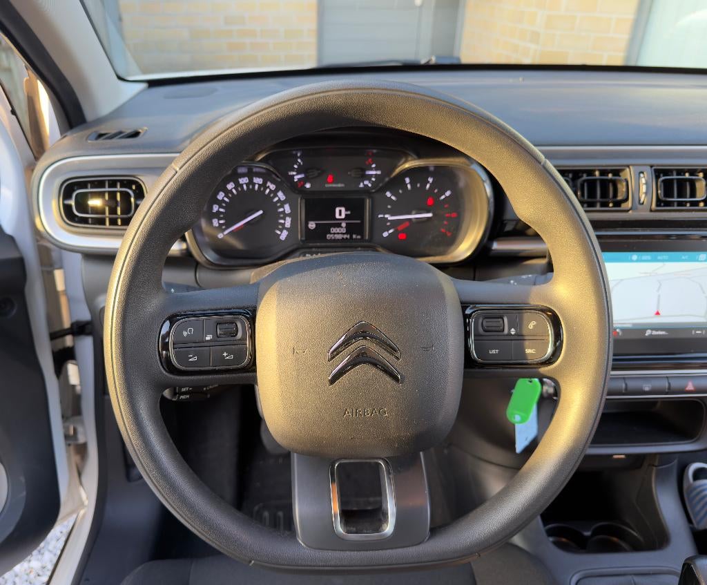 Citroën C3 Van PureTech 83 Feel | BTW AFTR. | NAVI | AIRCO, Auto's, Bestelwagens en Lichte vracht, Voorwielaandrijving, Stof, 1199 cc
