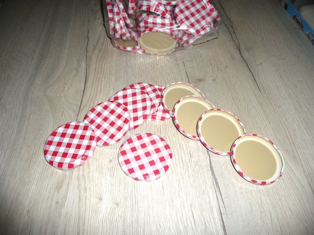 Couvercles pour pots de confiture - NEUFS !, Autres types, Enlèvement ou Envoi, Neuf, Métal