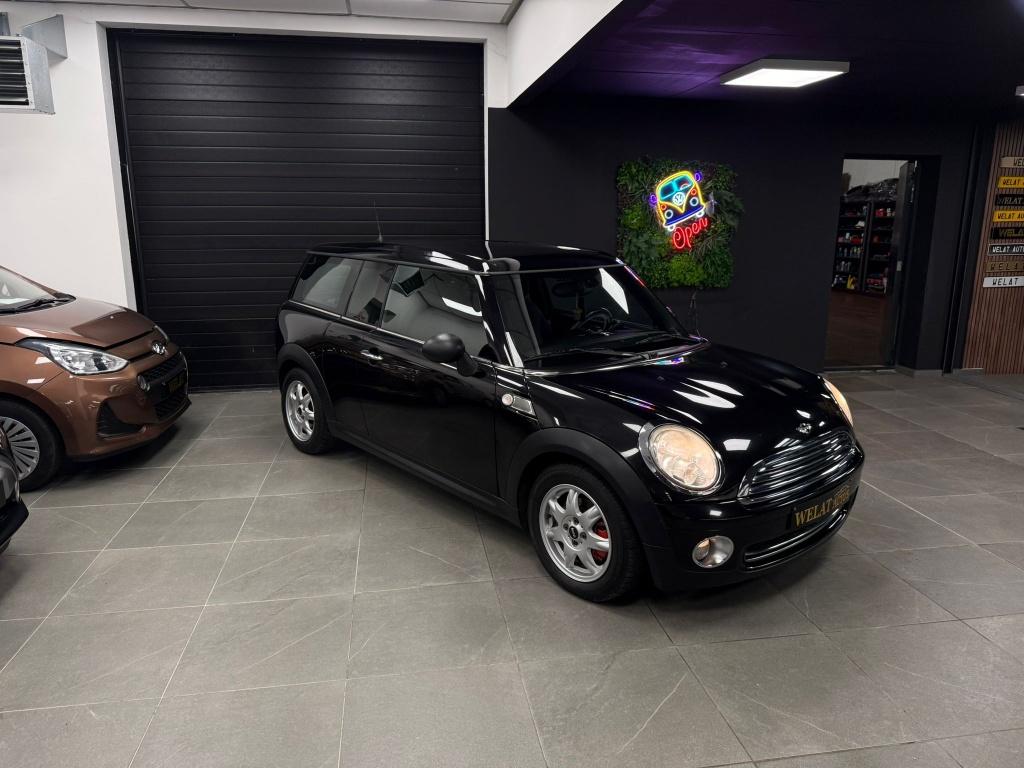MINI CLUBMAN BENZINE 1.4 95PK TOPSTAAT, Auto's, Mini, Bluetooth, Euro 5, Zwart, 1400 cc