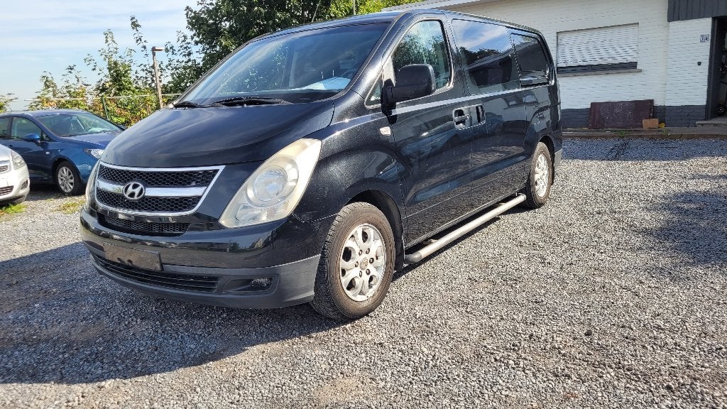 hyundai H1 2.5crdi 2008 6zitpl AIRCO TREKHAAK PDC, Auto's, Stof, https://public.car-pass.be/vhr/2d2a0a06-e3e0-4ae8-9311-b69fe43f25ea