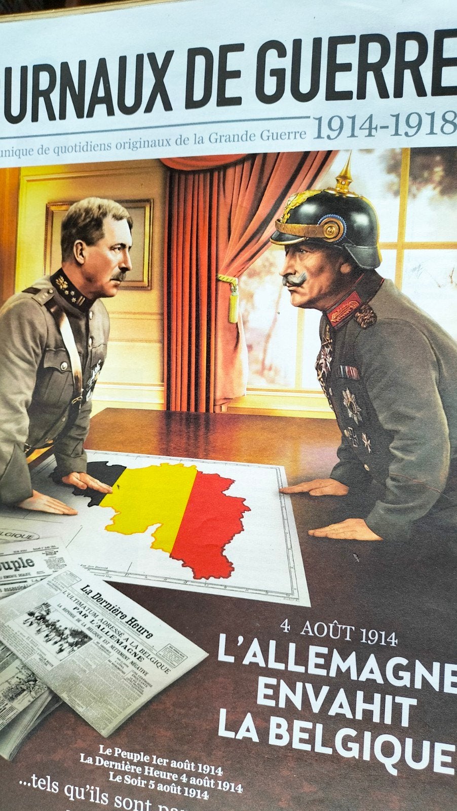 Journal ( plusieurs) de guerre, Enlèvement