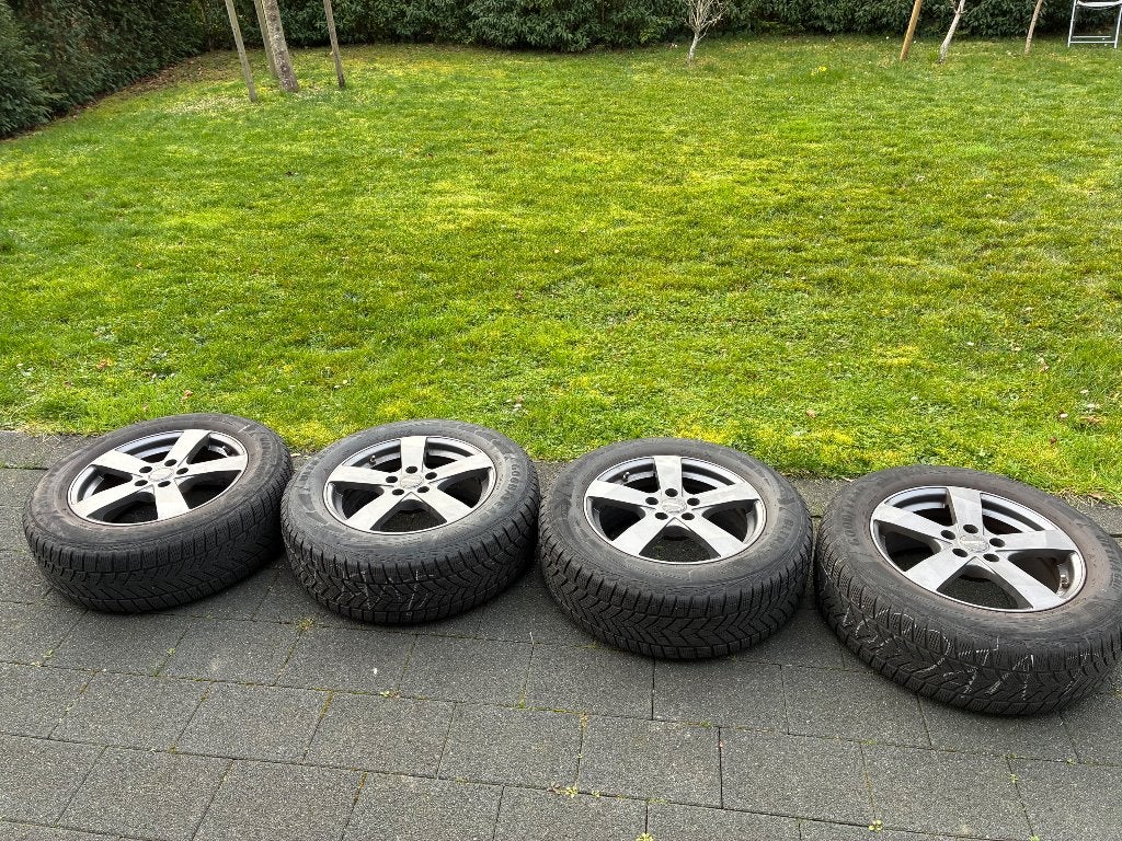 Jantes 17” Dezent anthracite + pneus hiver., Pneus hiver, 17 pouces, Enlèvement, Utilisé