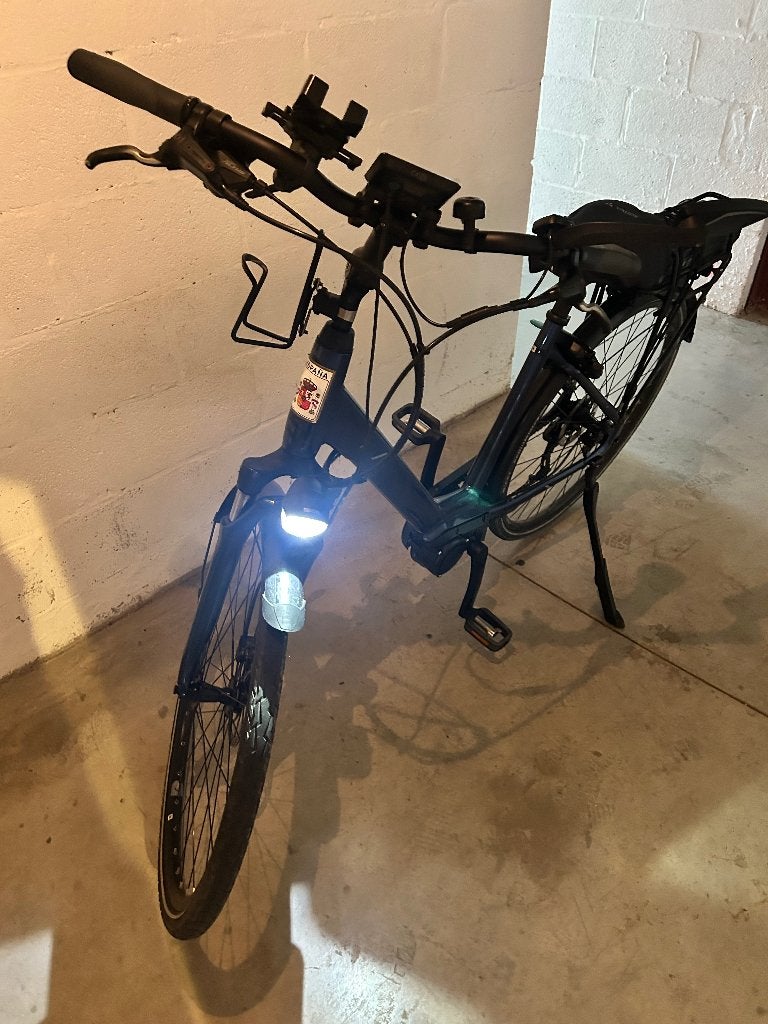Gigantische elektrische fiets, Fietsen en Brommers, Elektrische fietsen, Ophalen, Gebruikt, Giant, 59 cm of meer