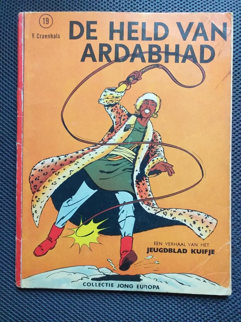 COLLECTIE JONG EUROPA " NR 19  DE HELD VAN ARDABHAD ", Boeken, Eén stripboek, Ophalen of Verzenden, Gelezen