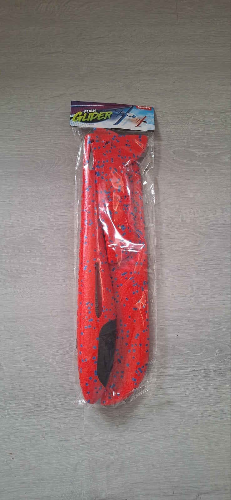 Foam vliegtuig | Foam Glider, Ophalen, Nieuw, Rood