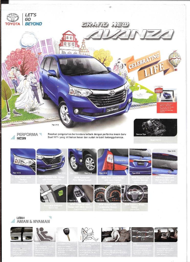 TOYOTA AVANZA, Boeken, Ophalen of Verzenden, Zo goed als nieuw, Toyota