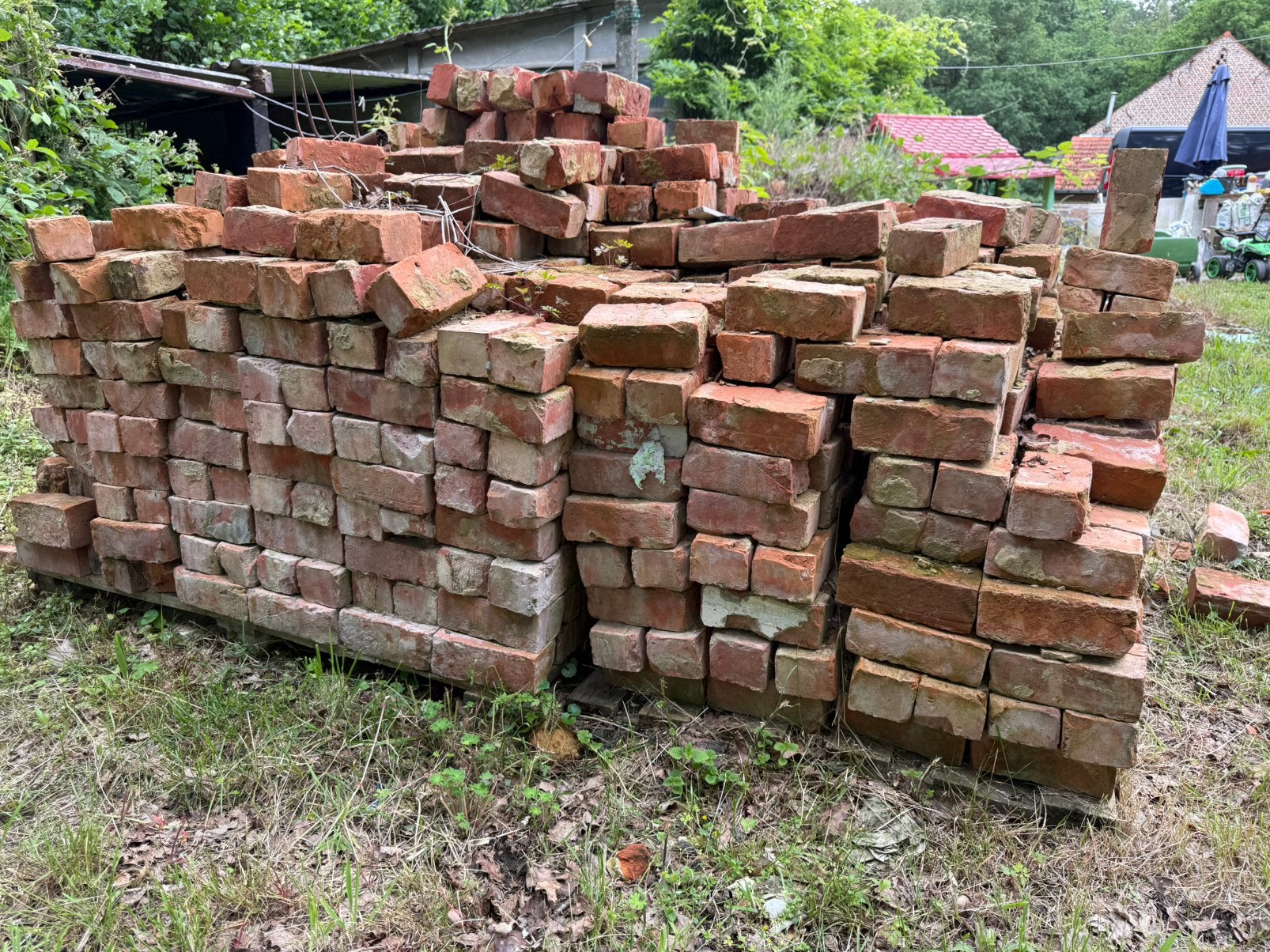 boerkes recup 18x6,5x8,5 (gekuist), Doe-het-zelf en Bouw, Metselstenen, Ophalen, Gebruikt
