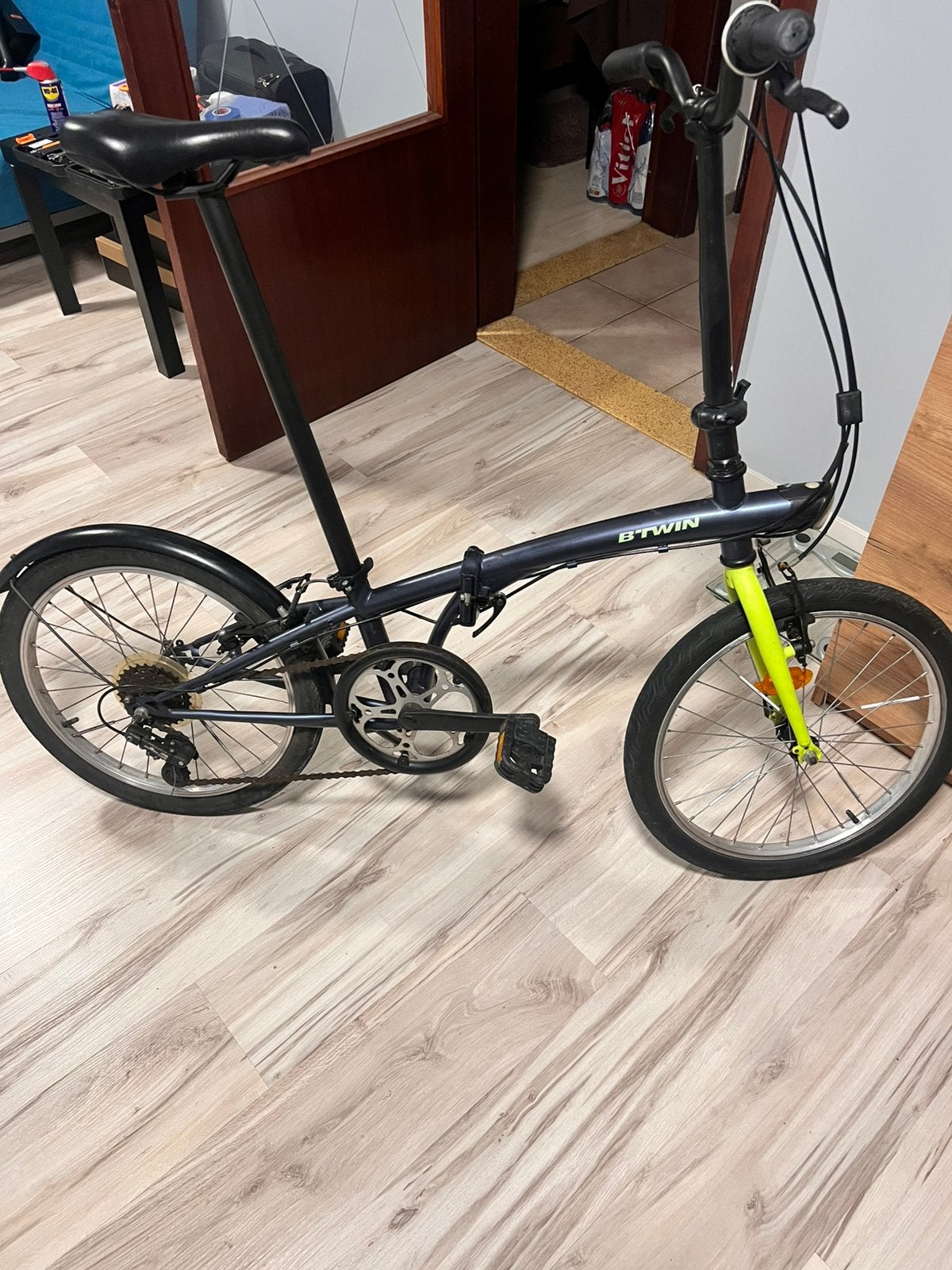 Vouwfietsen btwin, Fietsen en Brommers, Fietsen | Vouwfietsen, Ophalen of Verzenden, Zo goed als nieuw