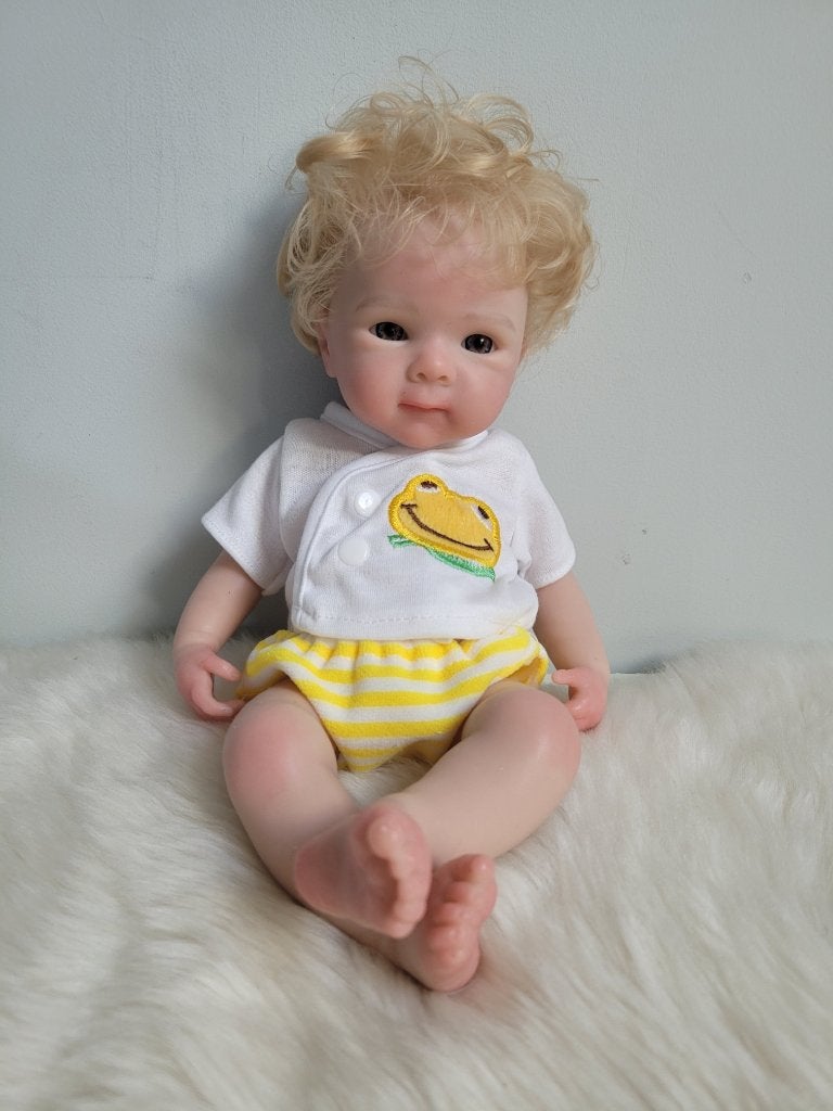 Siliconen Babypop, Verzamelen, Ophalen of Verzenden, Nieuw, Babypop, Levensecht of Reborn