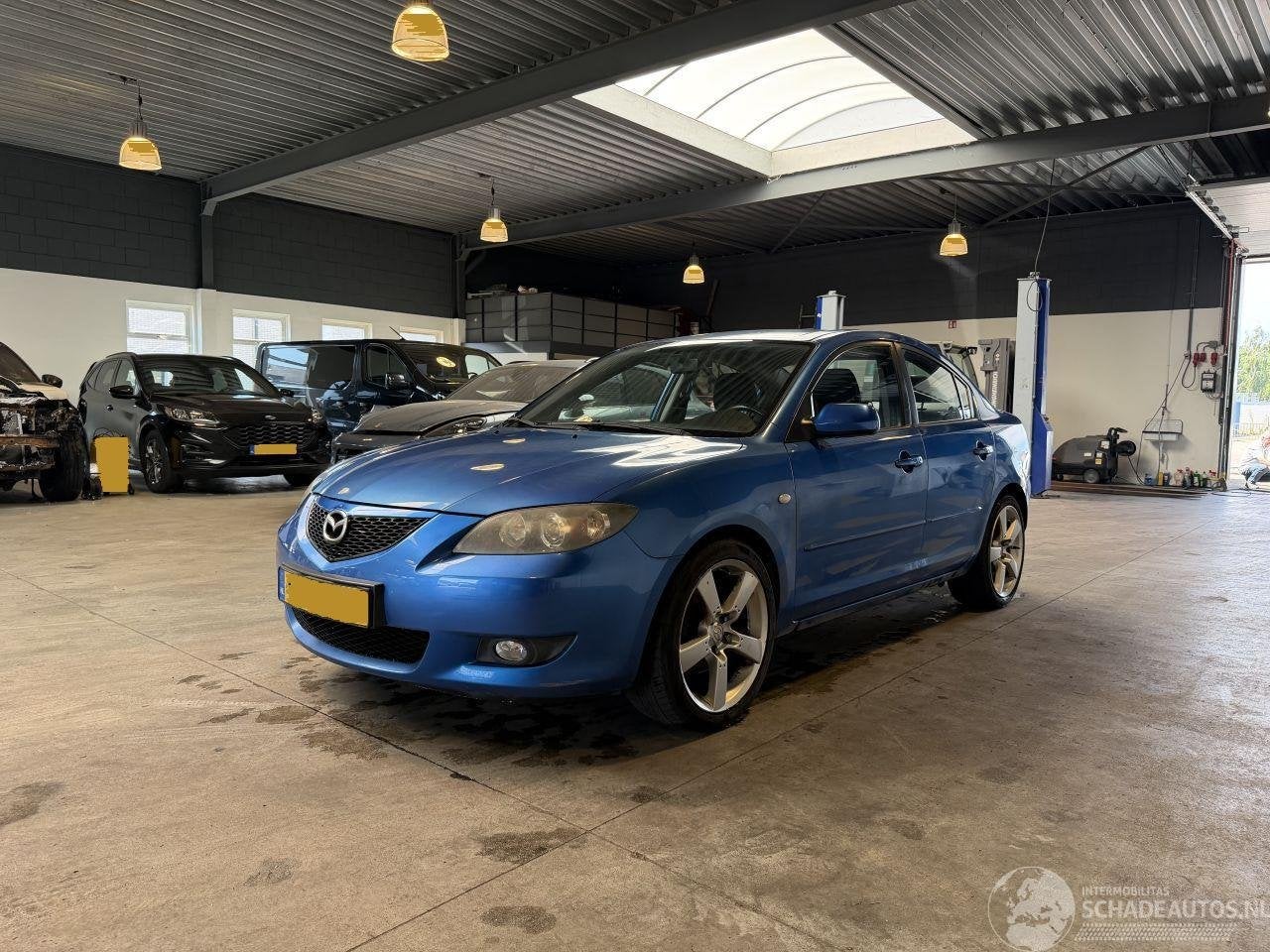 Mazda 3 1.6 Touring Sportline (bj 2006), Hitdorfer Straße 73 ,51371, Leverkusen, Deutschland, Blauw, Mazda, 1598 cc