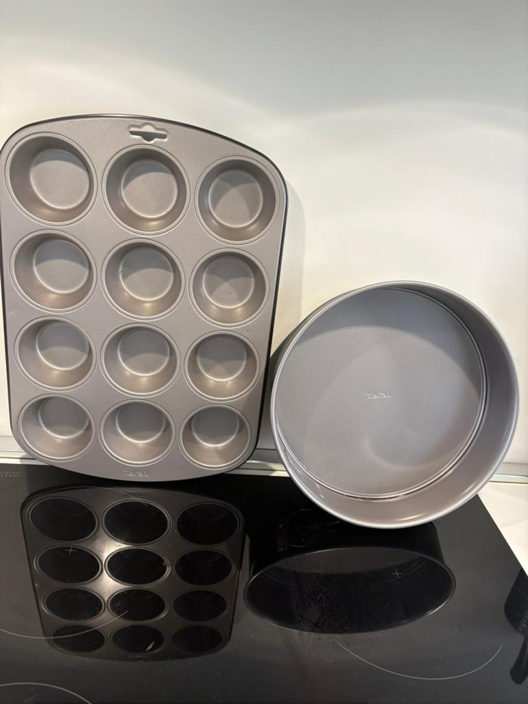 Moule à cupcakes et à gâteaux Tefal, Hobby & Loisirs créatifs, Enlèvement, Utilisé, Gâteaux, Tartes ou cupcakes, Moule