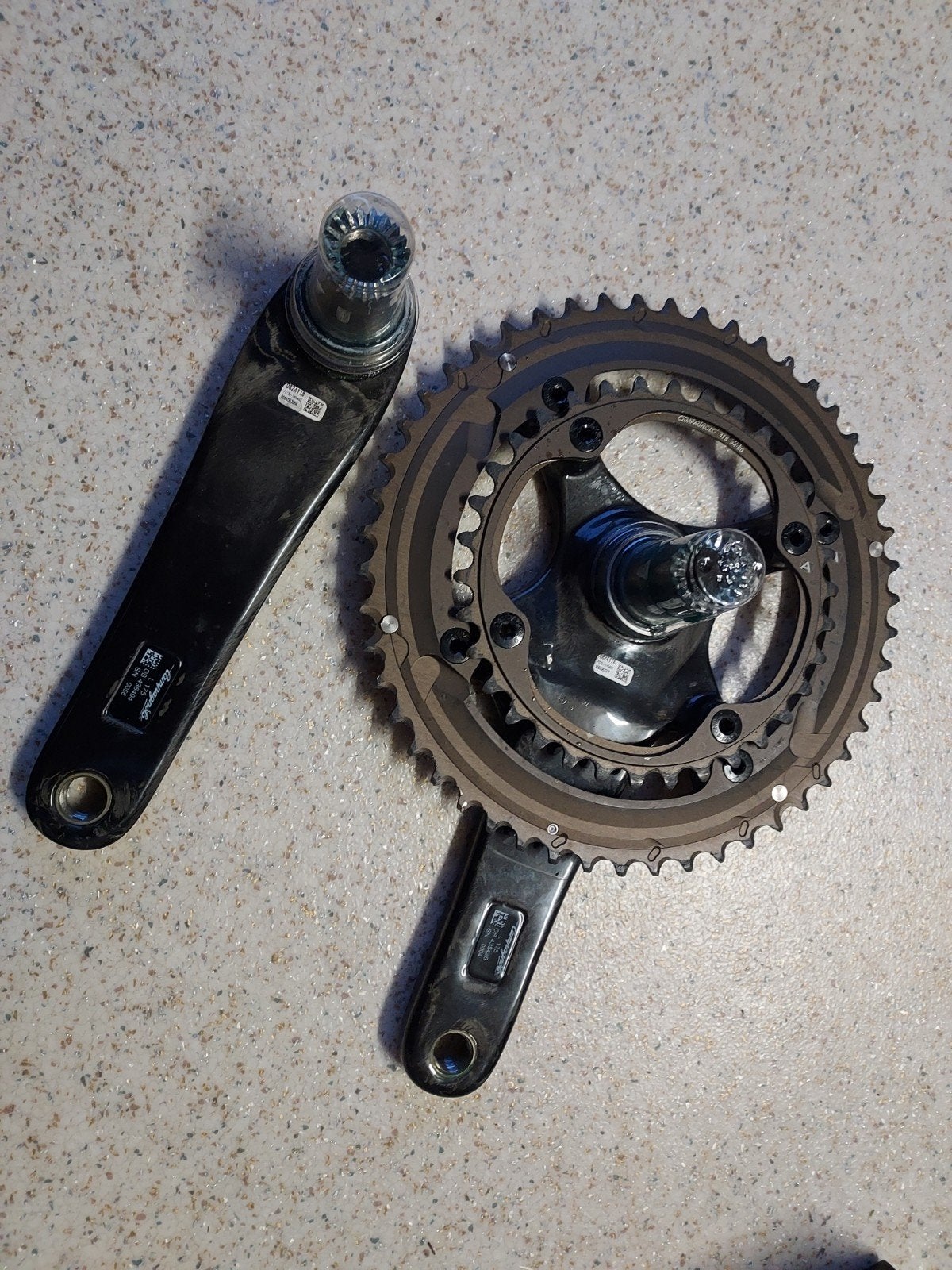 Campagnolo Chorus 11 speed crankset, Fietsen en Brommers, Crankstel of Pedalen, Campagnolo, Ophalen of Verzenden, Zo goed als nieuw