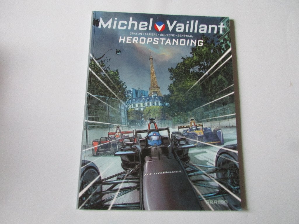 MICHEL VAILLANT ; HEROPSTANDING, Jean Graton, Eén stripboek, Ophalen of Verzenden, Zo goed als nieuw