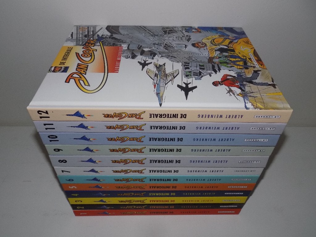 Dan Cooper ~ Complete serie Integrale hardcovers 1 t/m 12, Boeken, Complete serie of reeks, Verzenden, Zo goed als nieuw