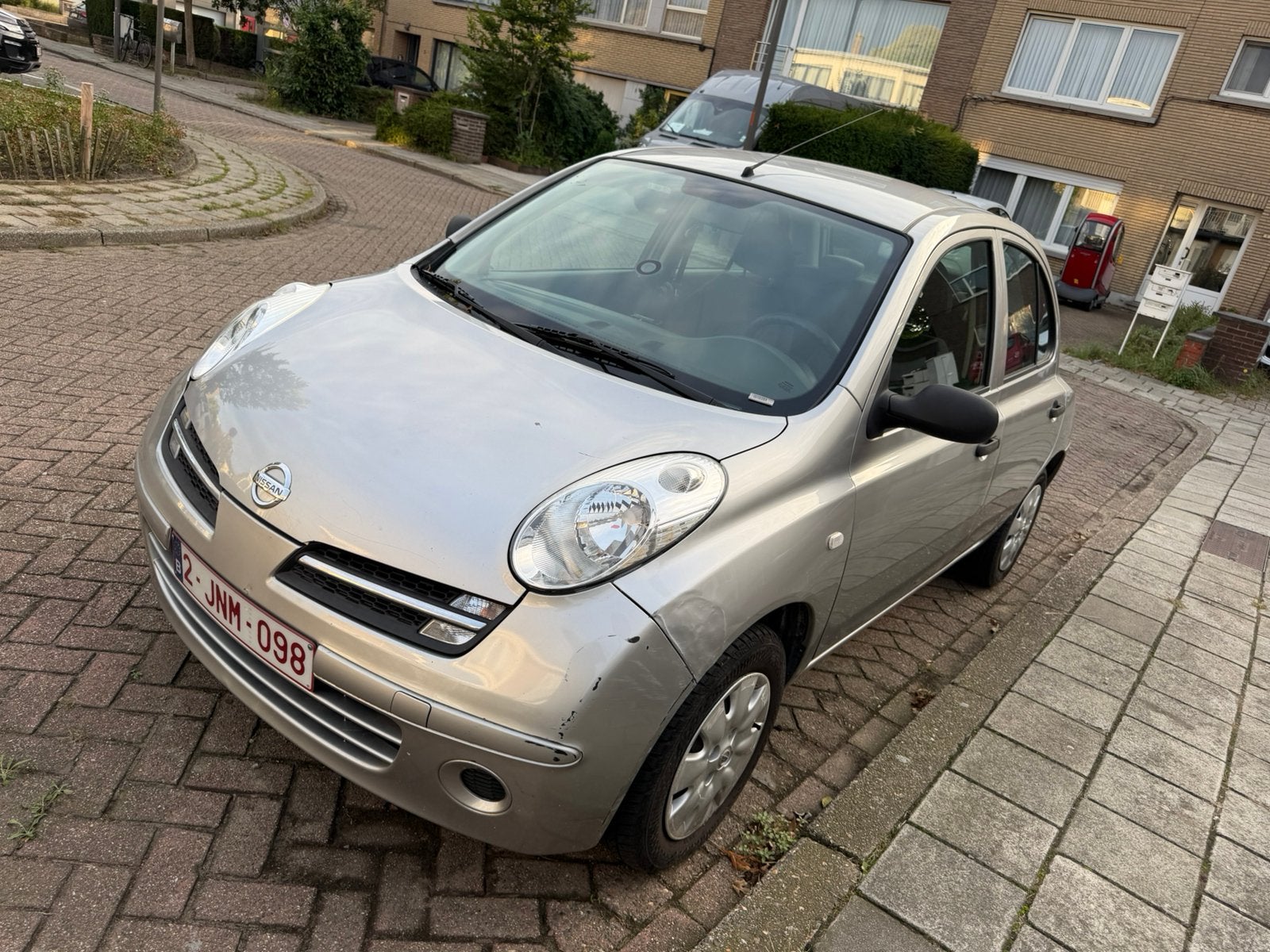 Nissan micra automatic  benzine, Autos, Argent ou Gris, Achat, 5 portes, Micra