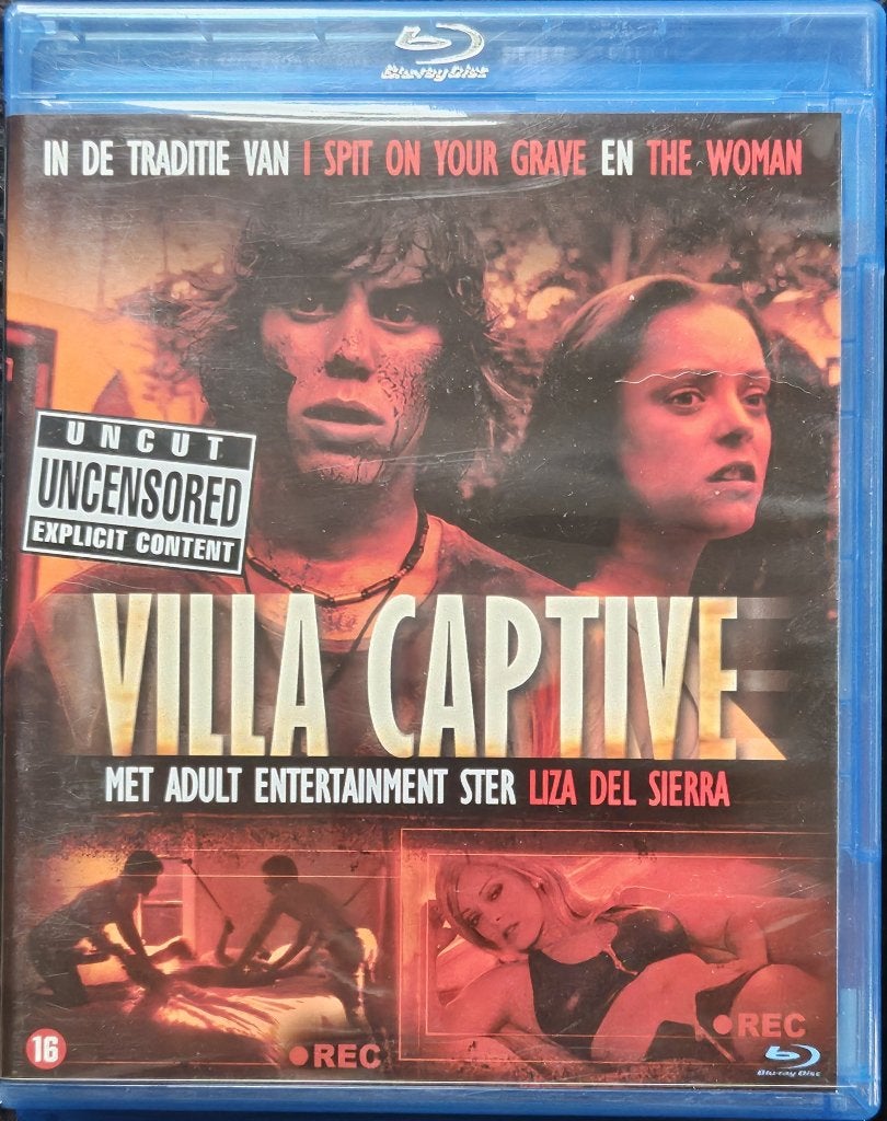 Villa Captive (2011) Uncut Versie Blu Ray, Cd's en Dvd's, Horror, Engels, Nederlands, Ophalen of Verzenden