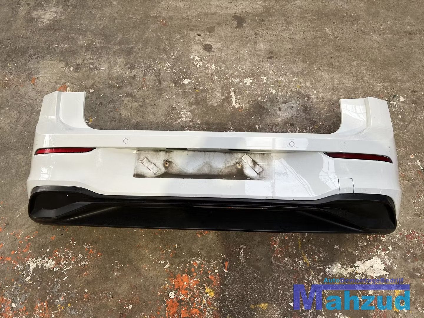 VW GOLF 8 hatchback Wit achterbumper 2020+, Arrière, Pare-chocs, Volkswagen, Volkswagen AG