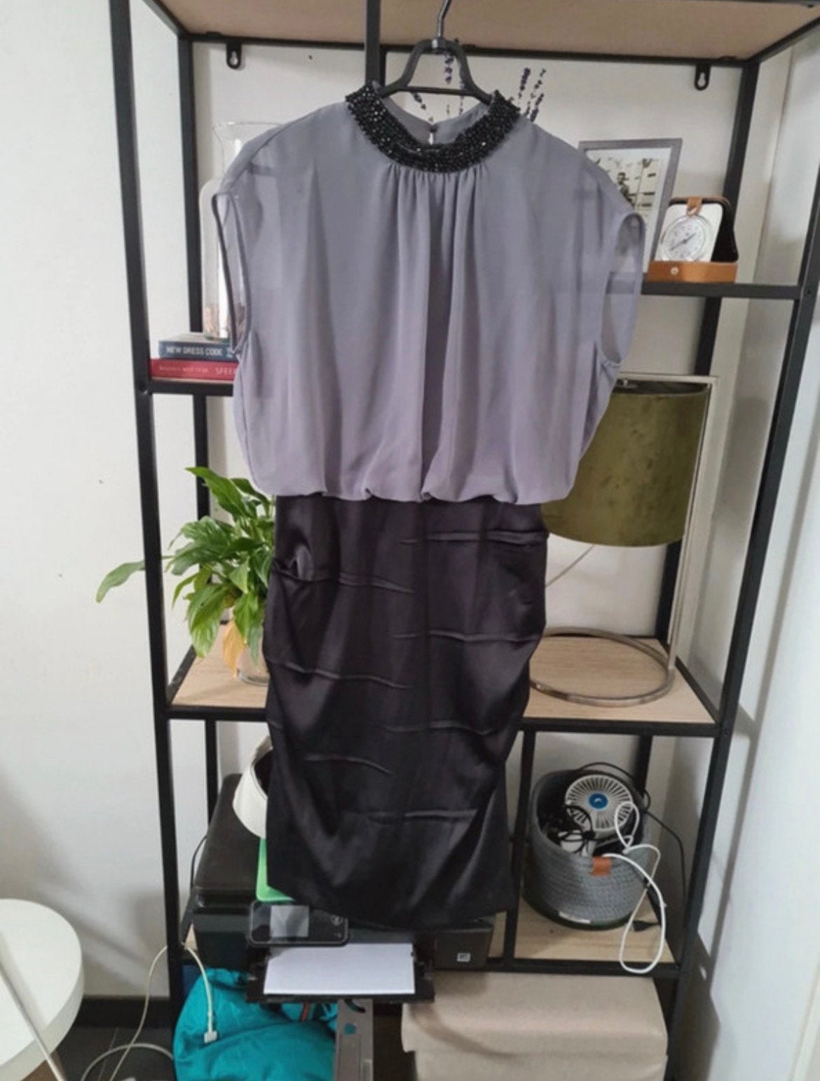 Luxe Christian Berg Cocktailjurk  Maat 36 1x gedragen, Ophalen of Verzenden, Zo goed als nieuw, Maat 36 (S), Zwart