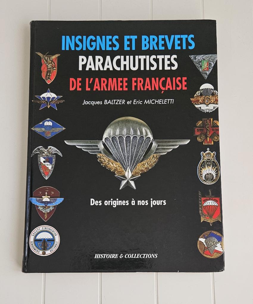 Insignes et Brevets Parachutistes de l'Armée Française, Enlèvement ou Envoi, Utilisé, Jacques Baltzer