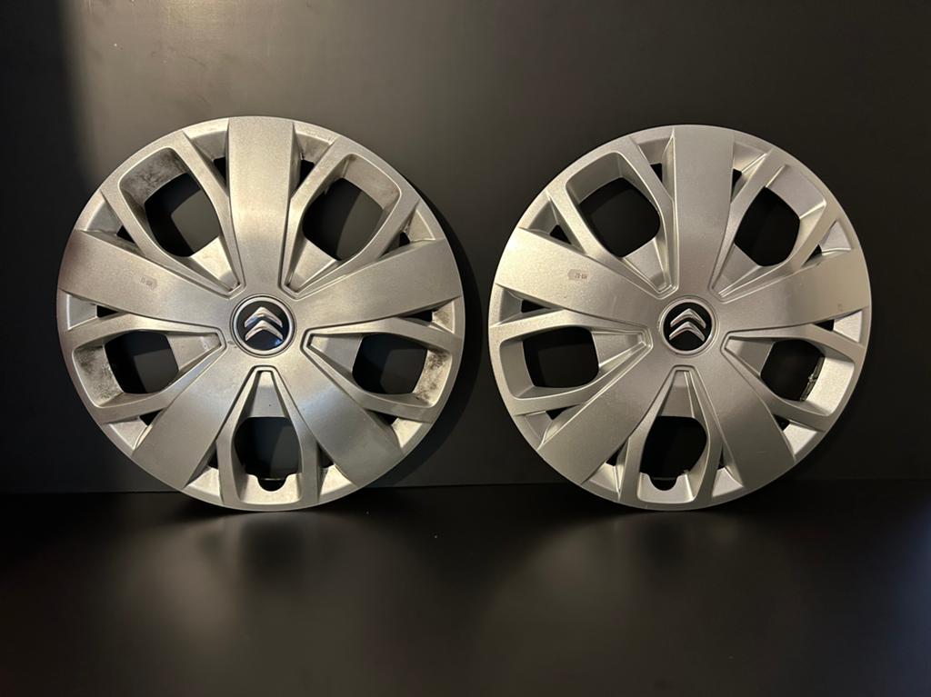 2 enjoliveurs d’origine Citroën jumper 16", Enlèvement ou Envoi, Utilisé