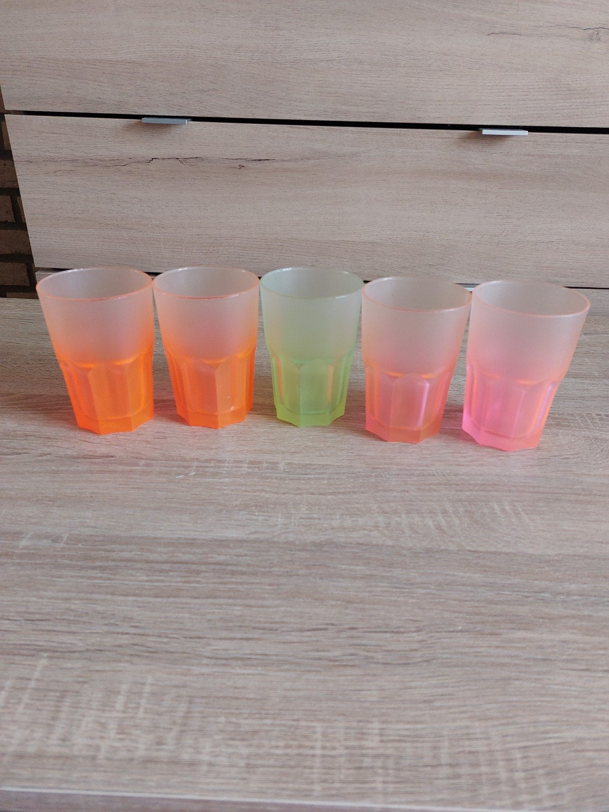 Verres couleur fluo 33 cl, Enlèvement ou Envoi