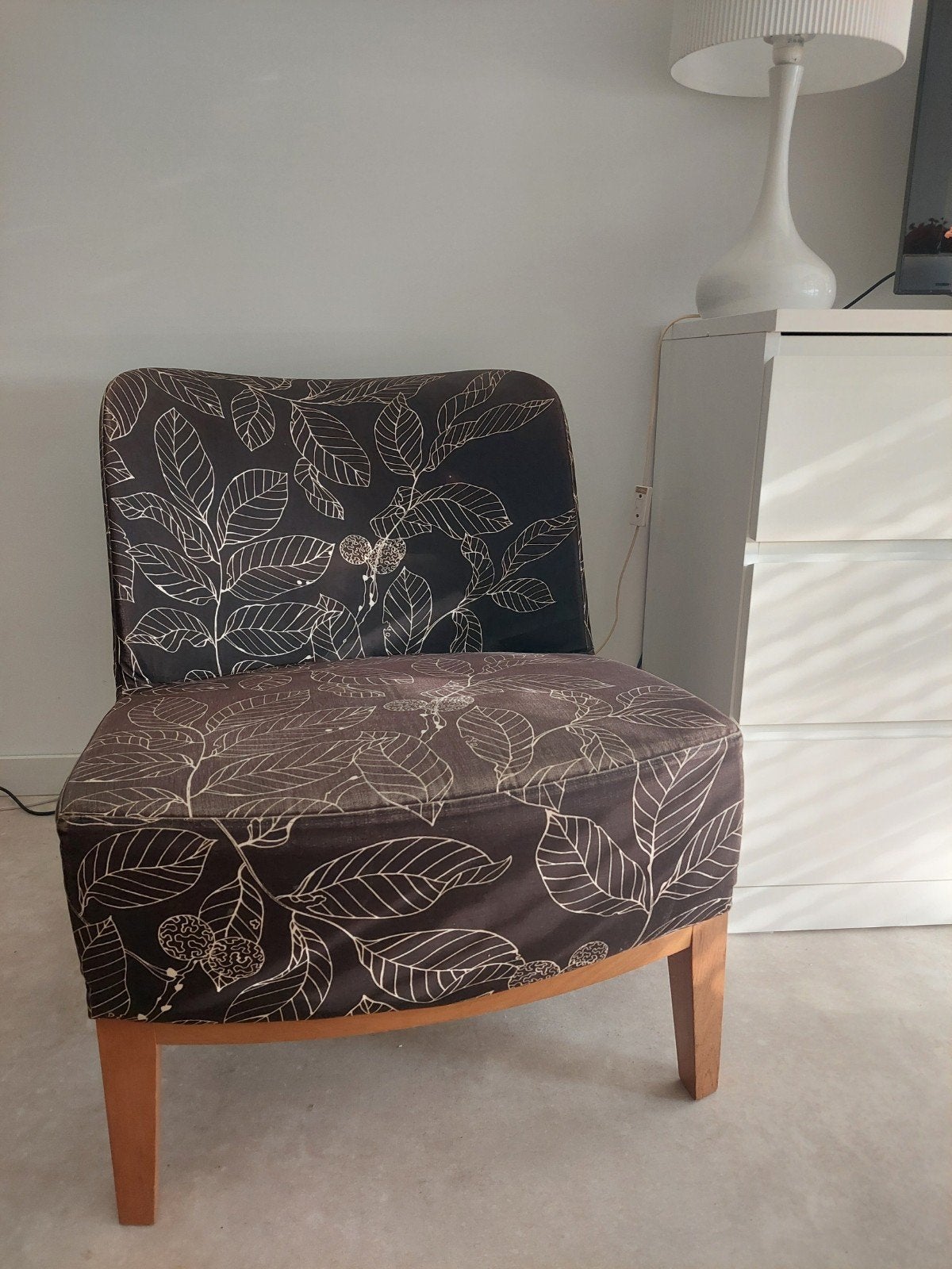 Ikea Stockholm fauteuil, Huis en Inrichting, Ophalen, Gebruikt