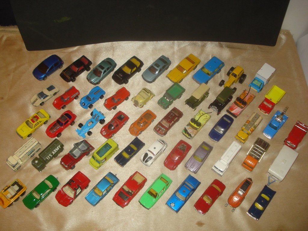 MAJORETTE - HUSKY Etc. Gros Lot d'Anciennes Voitures 70-80's, Ophalen of Verzenden, Gebruikt, Auto