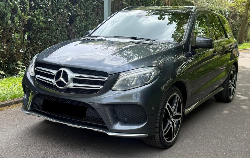Mercedes-benz GLE 350 CDI PACK AMG, Autos, Cuir, Argent ou Gris, Achat, Euro 6