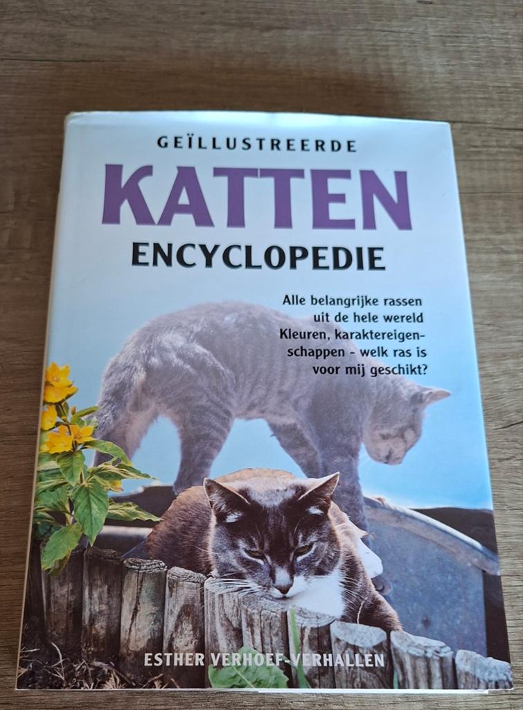 E.J.J. Verhoef-Verhallen - Katten encyclopedie, Ophalen of Verzenden, Katten, E.J.J. Verhoef-Verhallen