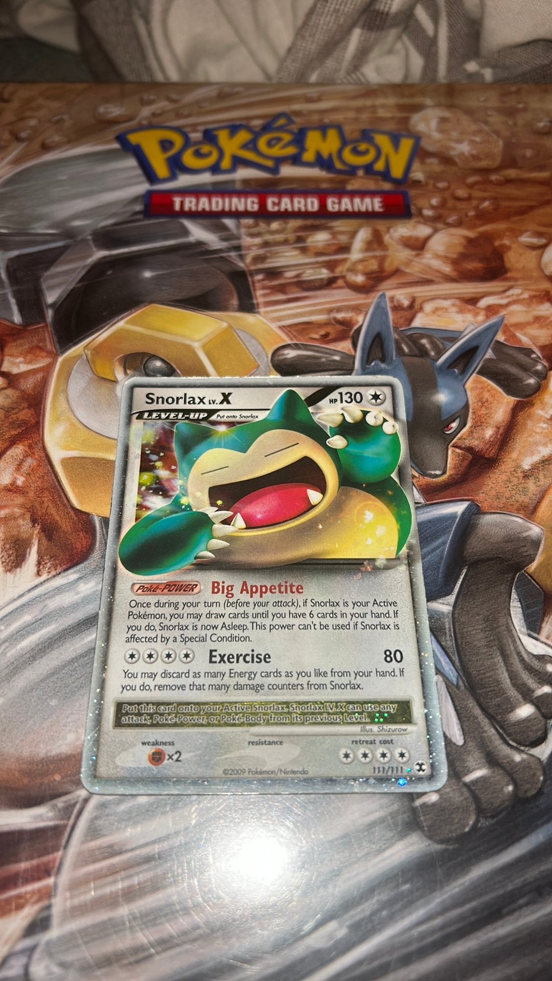 Snorlax X 111/11, Ophalen, Zo goed als nieuw