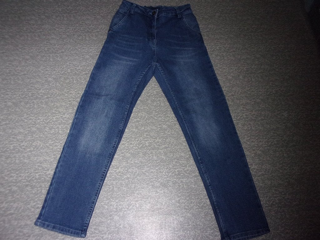 Jeansbroek. Maat 146, Ophalen of Verzenden, Zo goed als nieuw, Meisje, Broek