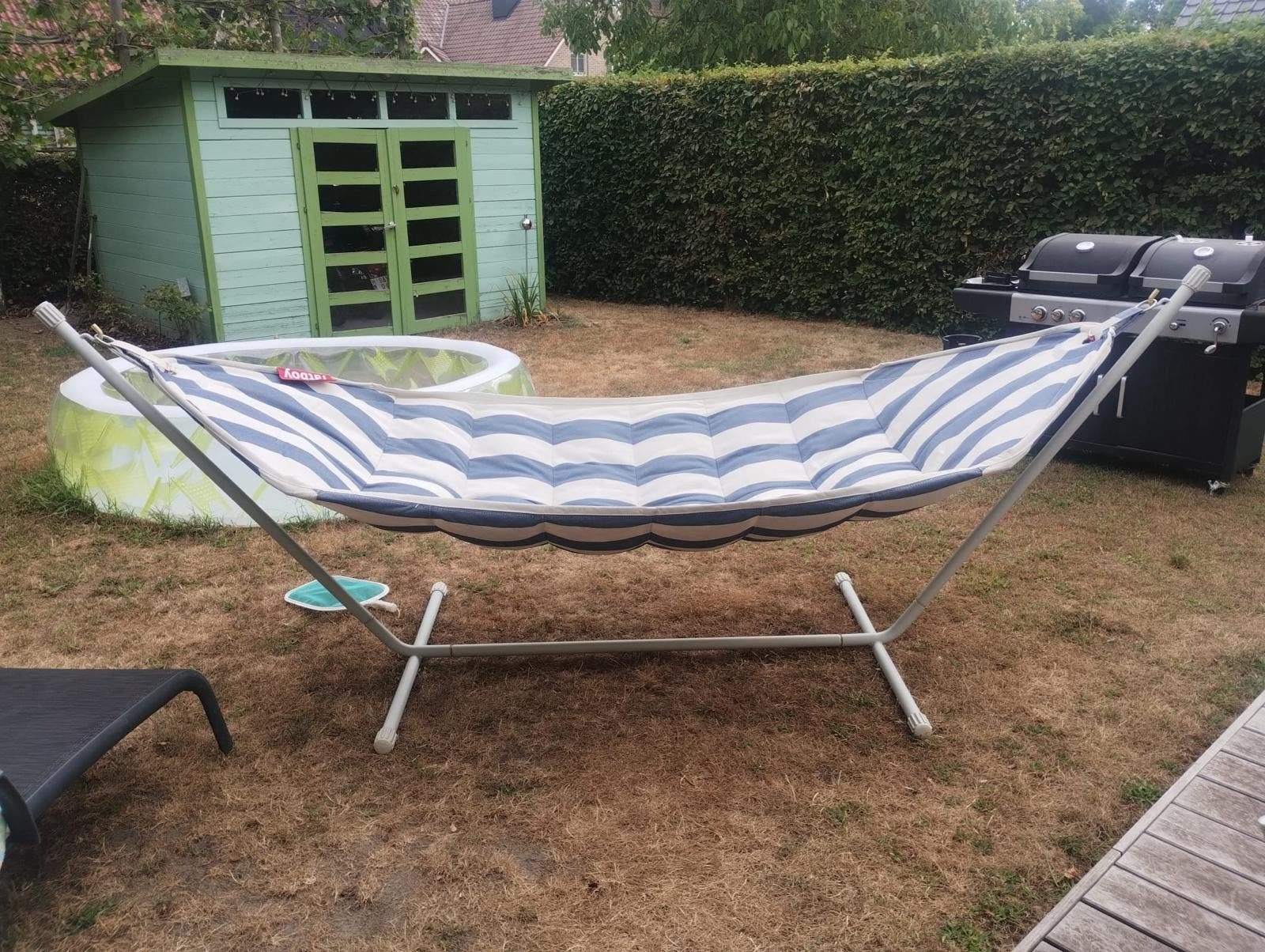 fatboy hangmat, Tuin en Terras, Ophalen, Gebruikt, Meerpersoons, Met standaard