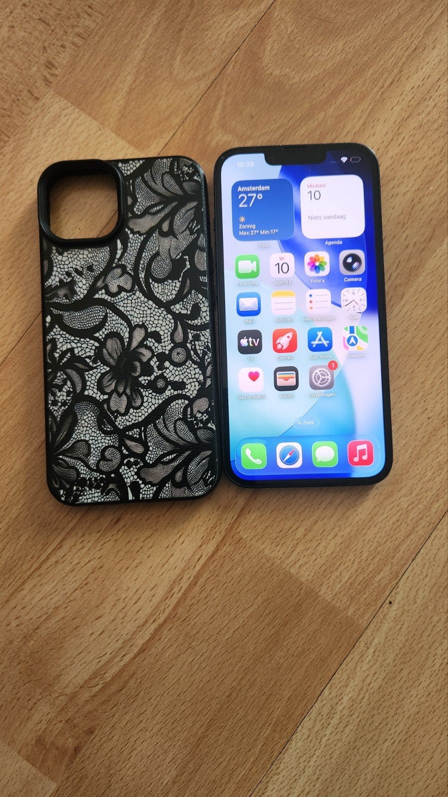 Te koop iPhone 13 128gb, Ophalen, 128 GB, Zwart, IPhone 13